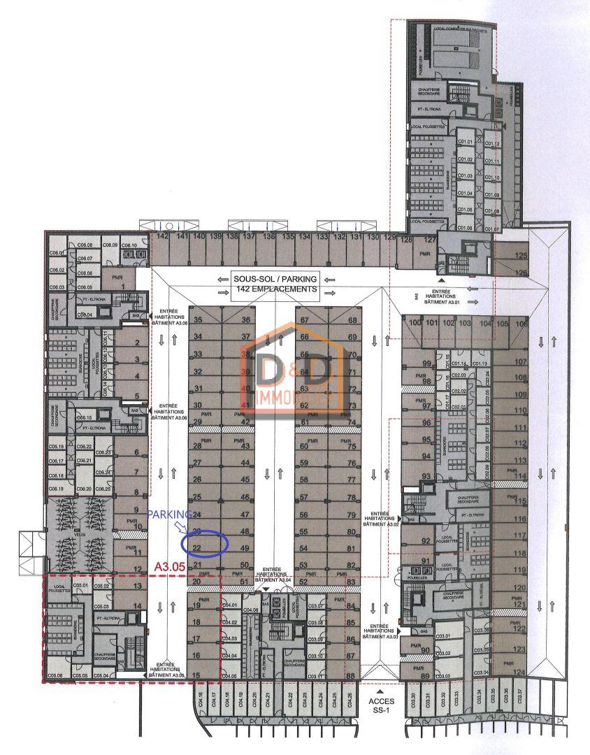 Appartement à Luxembourg-Gasperich, 37 m², 1 salle de bain, 1 500 €/mois