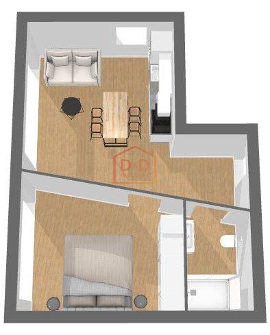 Appartement à Luxembourg-Belair, 45 m², 1 chambre, 1 650 €/mois