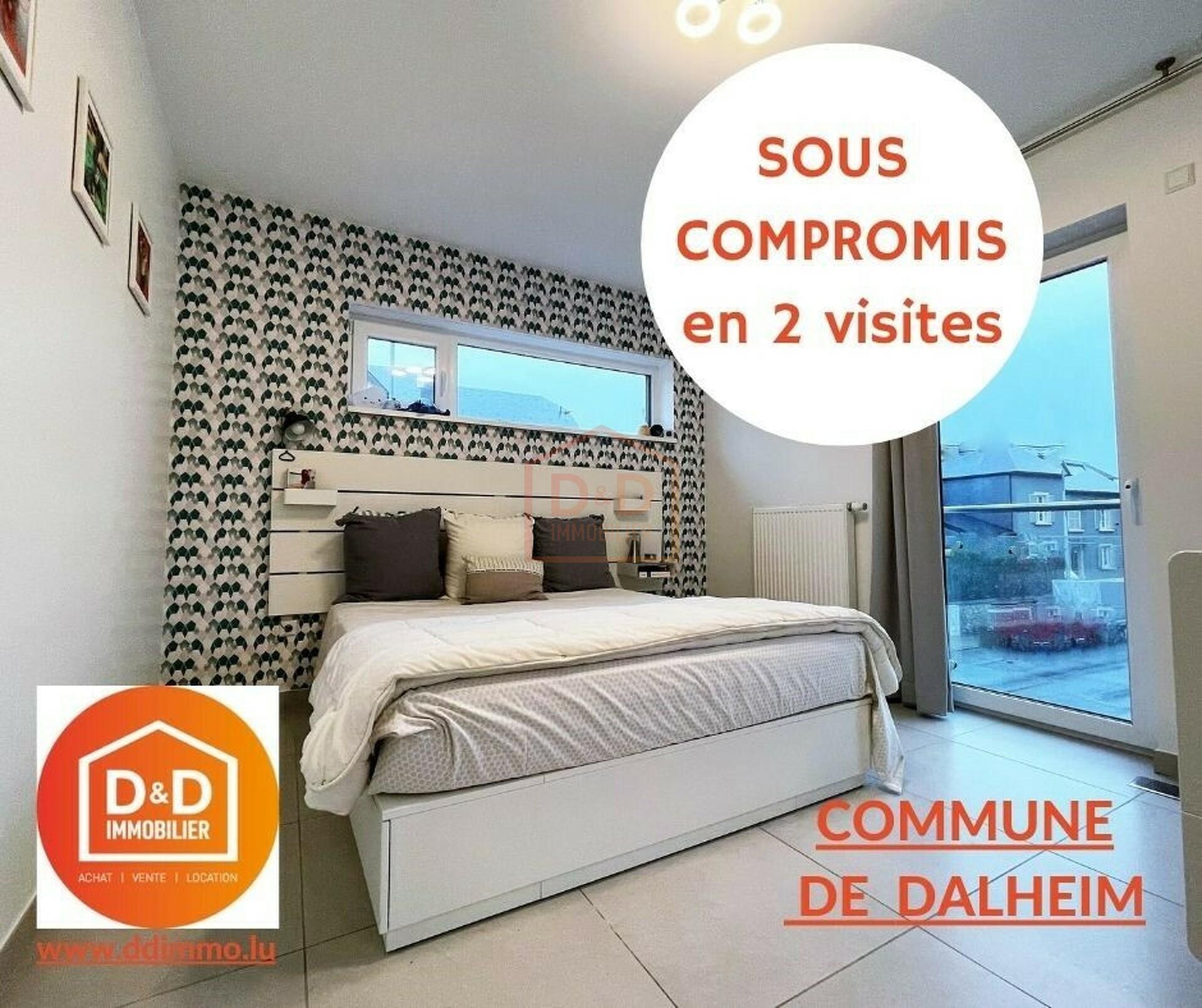 Appartement à Dalheim, 85,15 m², 2 chambres, 1 salle de bain, 2 garages, 1 €